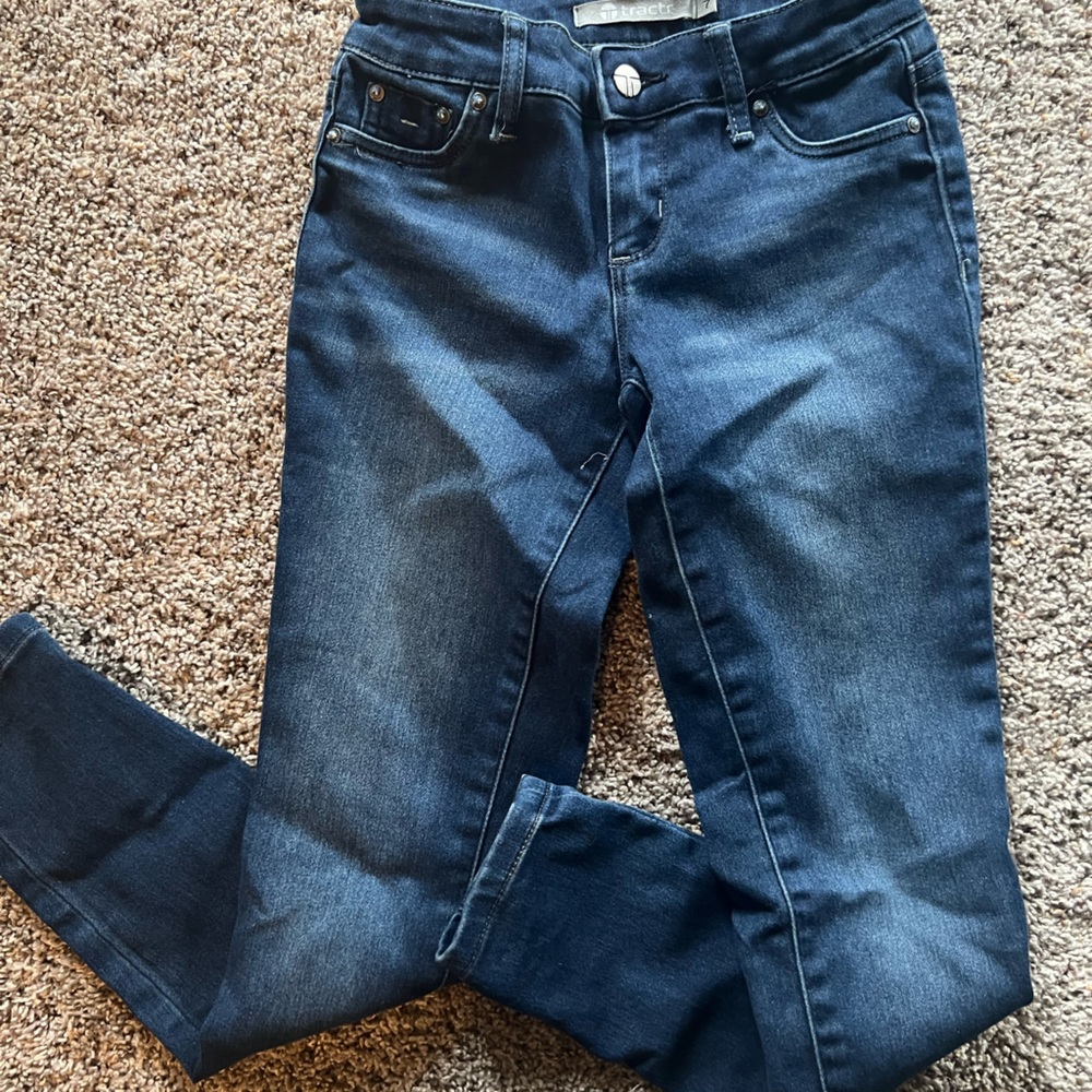 Girls Tractr size 7 soft skinny jeans